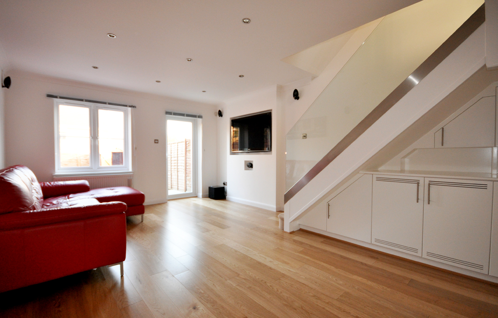 North London family home - lounge after refurbishment