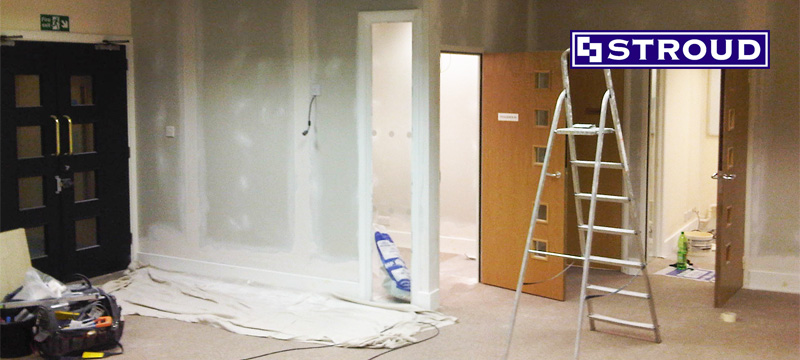 Stroud Consulting during refurbishment