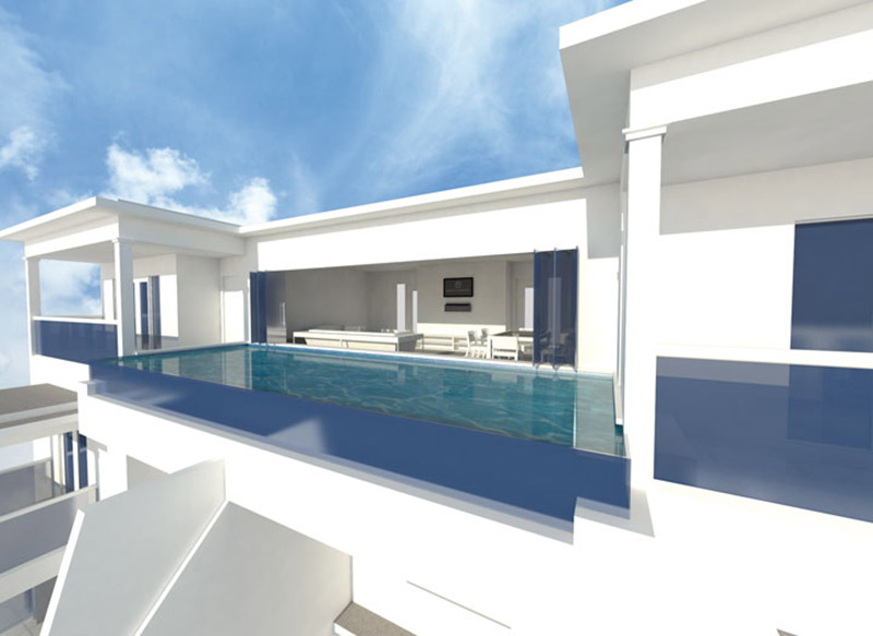 Ashville Heights St Lucia - penthouse