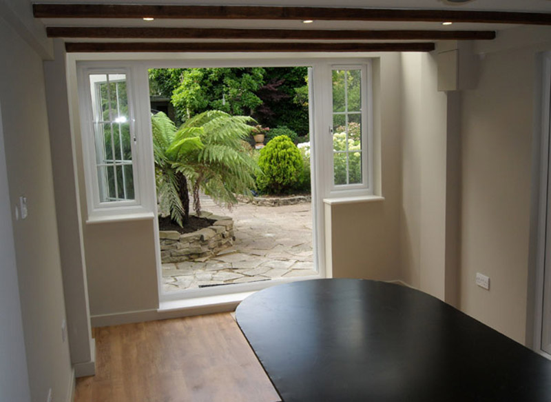 Garage conversion - after (interior)