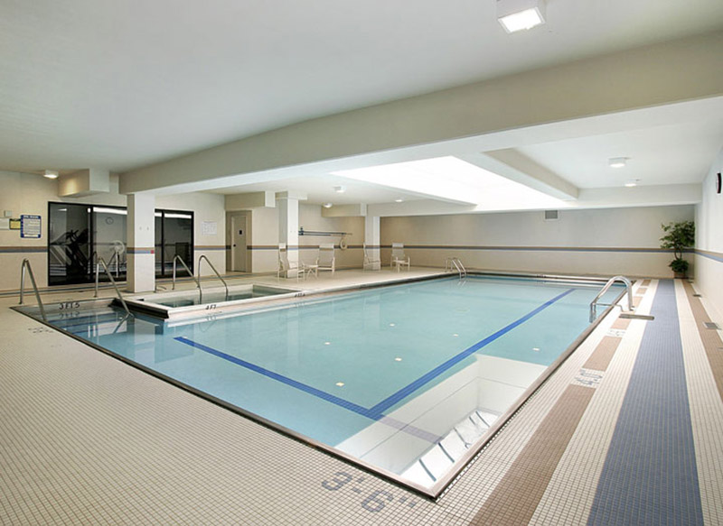 Basement conversion with swimming pool