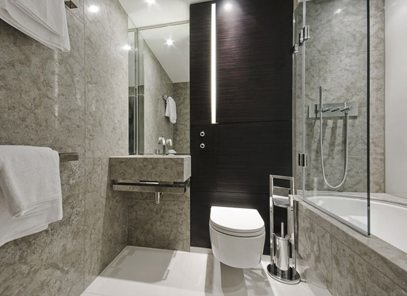 Modern luxury bathroom
