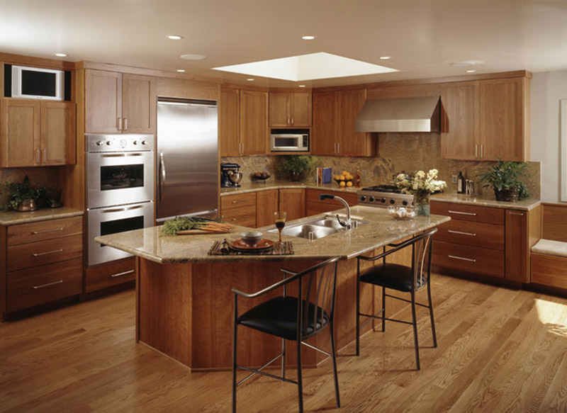 Classic rustic style kitchen