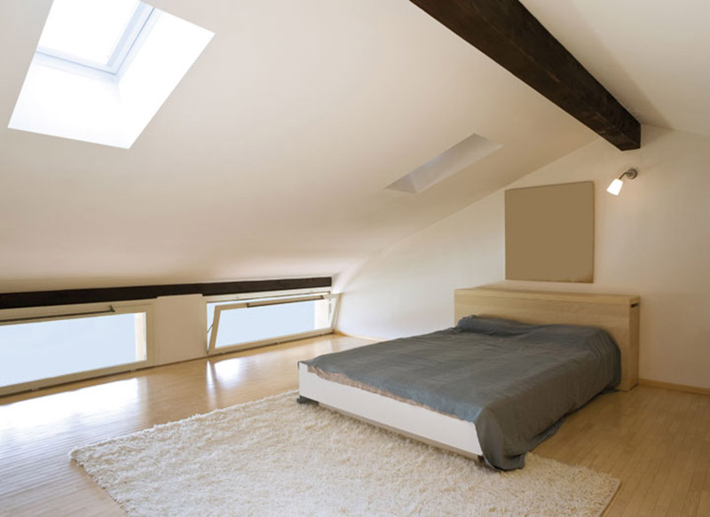 Loft bedroom