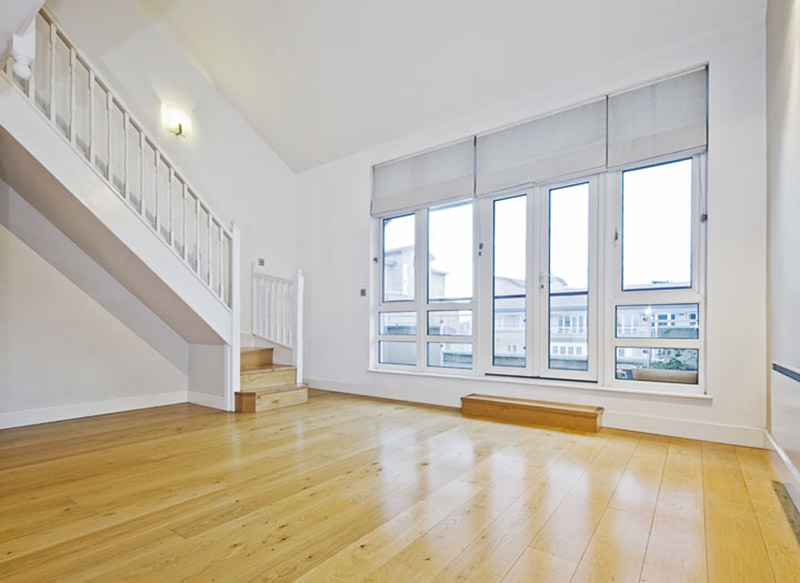 Open plan duplex renovation