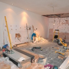 Central London Mews Home - Basement in Progress