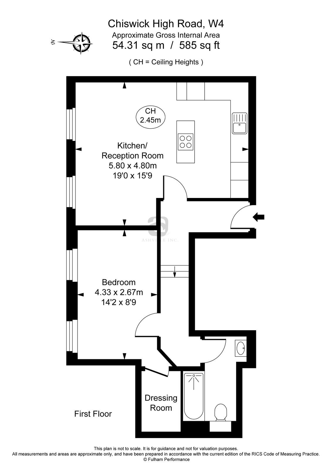 Chiswick Floor Plan - Ashville Inc